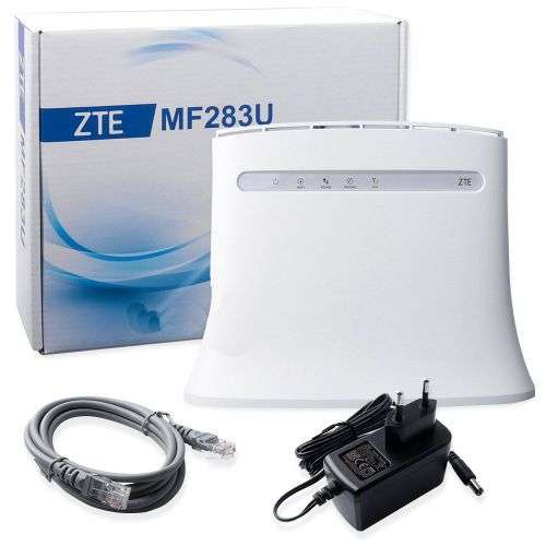 ZTE MF283U 4G LTE CAT4 Wi-Fi Router (Takes SIM Card)