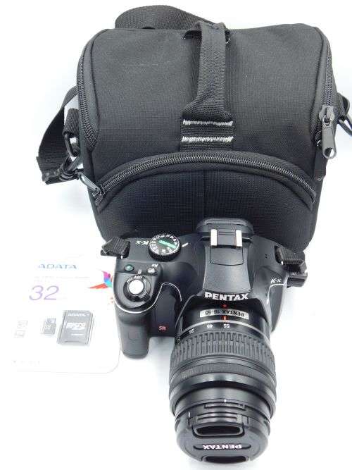 Pentax K-r 12.4 MP Digital SLR Camera with 3.0-Inch LCD and 18-55mm f/3.5-5.6 Lens (Black)