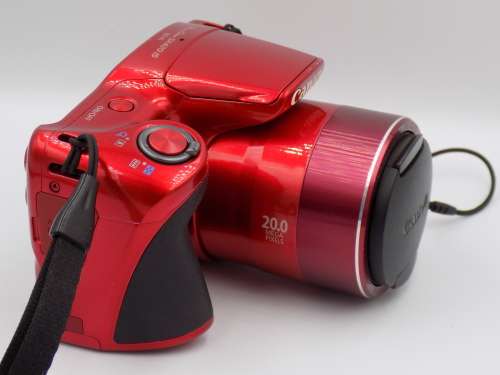 Canon PowerShot SX420 IS | 20.0 MP | 720p HD Videos | WiFi - Ultra Zoom Digital Camera (Red)