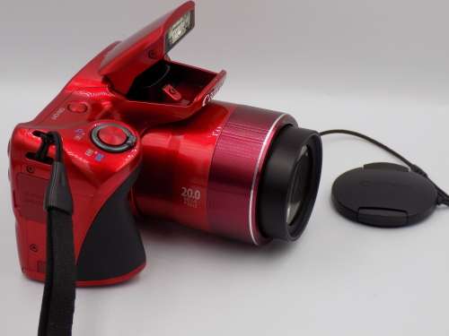 Canon PowerShot SX420 IS | 20.0 MP | 720p HD Videos | WiFi - Ultra Zoom Digital Camera (Red)