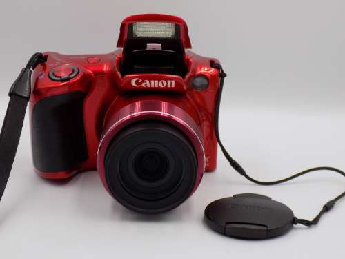 Canon PowerShot SX420 IS | 20.0 MP | 720p HD Videos | WiFi - Ultra Zoom Digital Camera (Red)