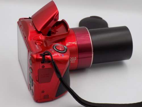 Canon PowerShot SX420 IS | 20.0 MP | 720p HD Videos | WiFi - Ultra Zoom Digital Camera (Red)