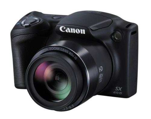 Canon PowerShot SX410 IS | 20 MP, 720p HD Videos, 40x Ultra Zoom | Digital Camera (Black)