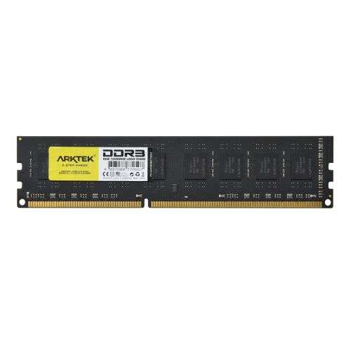 Arktek Memory 8GB DDR3 PC-1600 DIMM RAM Module for PC