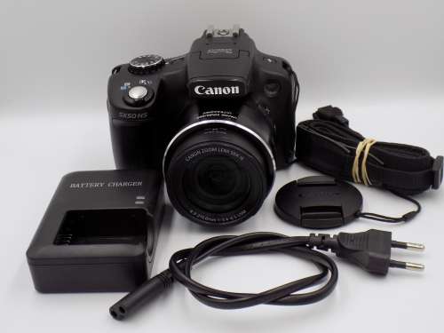 Canon PowerShot SX50 HS (12MP CMOS Sensor, 1080p FHD, 50x Optical Zoom) Digital Camera