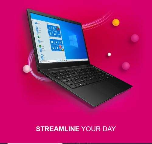 Proline V146B2 Celeron N4020 4GB 128GB SSD 14.1 Notebook Black