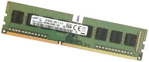Samsung 4GB 1Rx8 PC3L 12800S - Desktop Memory