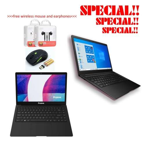 Proline V146B2 Celeron N4020 4GB 128GB SSD 14.1 Notebook Black >>THIS WEEKEND ONLY<<