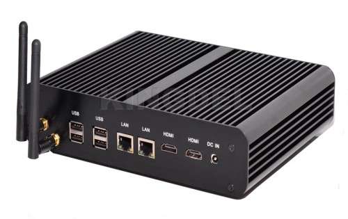 Industrial Fanless  Mini PC Intel i7-5500U | 525GB SSD | 12GB RAM