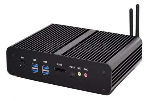 Industrial Fanless  Mini PC Intel i7-5500U | 525GB SSD | 12GB RAM