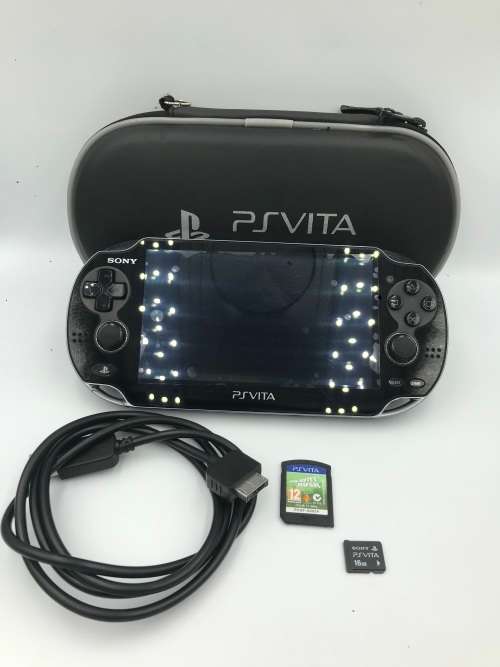 PS Vita PlayStation Model PCH-1104 3G and WiFi Edition (Black)