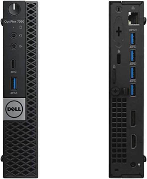 Dell Optiplex 7050 Desktop PC (Intel i3, 256GB SSD, 500GB & 8GB RAM)