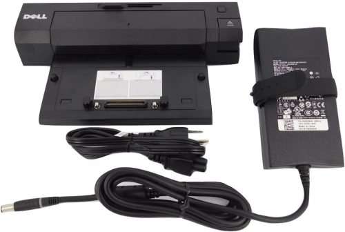 Dell E-Port Replicator PR02X Docking Station + 130 Power Adapter