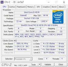 Intel Core i5-4570 CPU - Desktop Processor