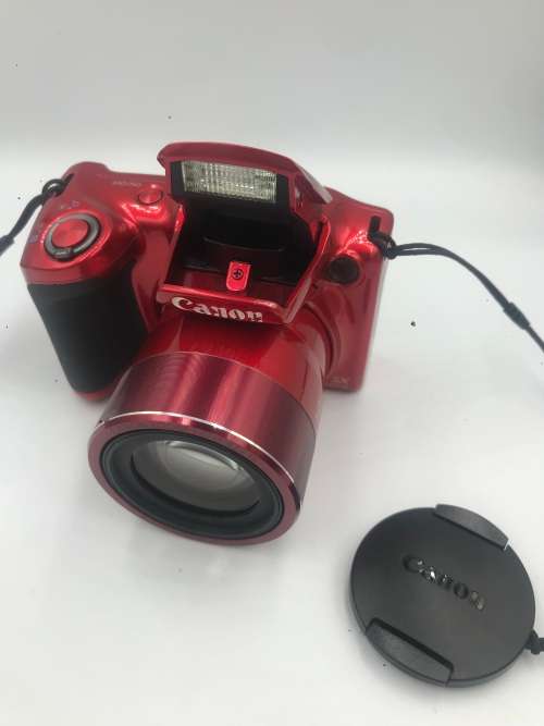Canon PowerShot SX420 IS | 20.0 MP | 720p HD Videos | WiFi - Ultra Zoom Digital Camera (Red)