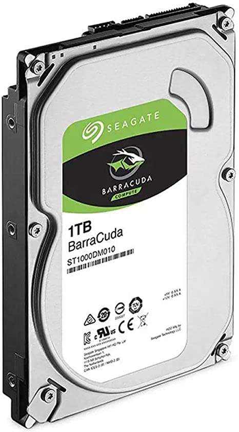 Seagate Barracuda 1TB - 3.5 inch Desktop Hard Drive Disk