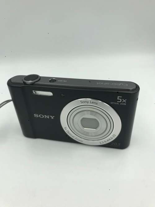 Sony Cybershot W800 Compact Digital Camera (20MP and 5x Optical Zoom) - Black