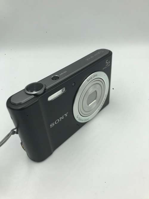 Sony Cybershot W800 Compact Digital Camera (20MP and 5x Optical Zoom) - Black
