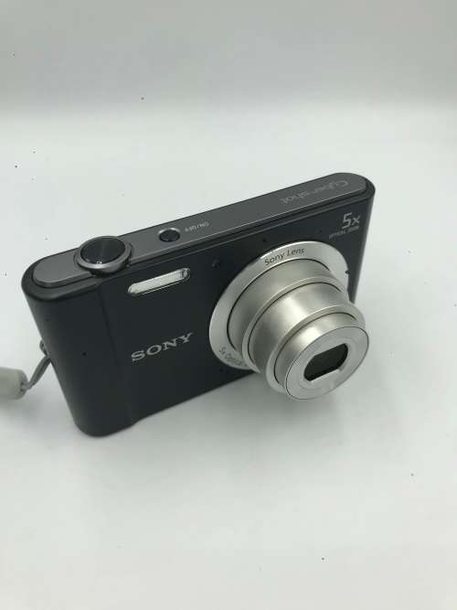 Sony Cybershot W800 Compact Digital Camera (20MP and 5x Optical Zoom) - Black