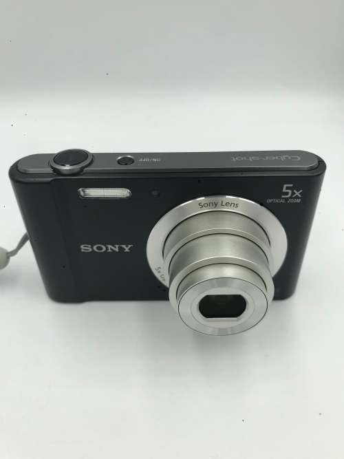 Sony Cybershot W800 Compact Digital Camera (20MP and 5x Optical Zoom) - Black