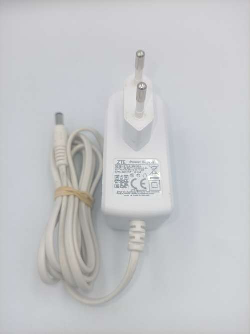 ZTE Router Power Adapter (Original) White