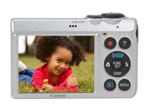 Canon Powershot A810 Compact Digital Camera (16MP, 5x Zoom, HD movies) (Silver)
