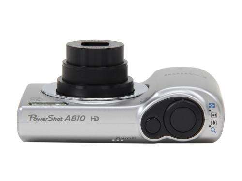 Canon Powershot A810 Compact Digital Camera (16MP, 5x Zoom, HD movies) (Silver)