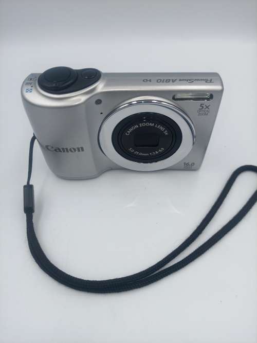 Canon Powershot A810 Compact Digital Camera (16MP, 5x Zoom, HD movies) (Silver)