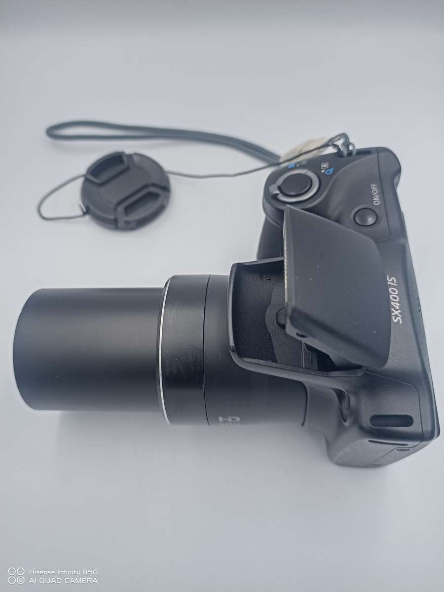 Canon PowerShot SX400 IS | 16.0 MP, 720p HD Videos, 30x Ultra Zoom | Digital Camera (Black)