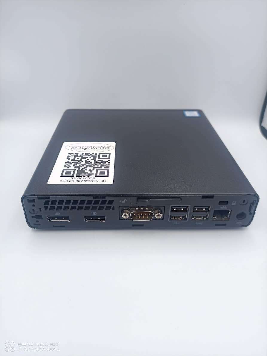 HP ProDesk 600 G3 Mini PC (Intel i5-7500T, 256GB SSD & 8GB RAM)