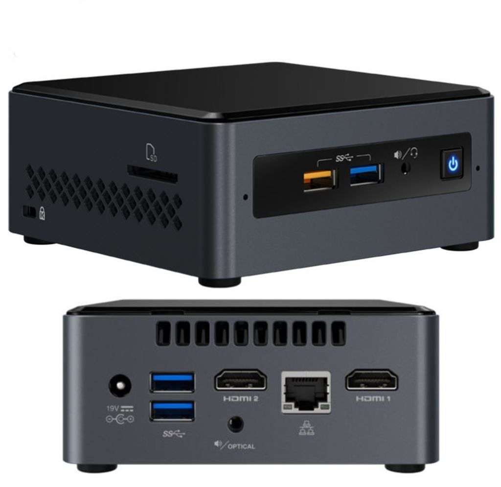 Intel NUC BOXNUC7CJYH (Intel Celeron J4005, 128GB SSD & 4GB RAM)