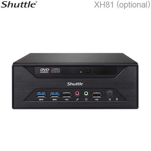 Shuttle Barebone XH81 PC (Intel i3, 128GB SSD & 8GB RAM)