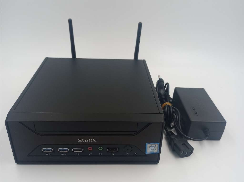 Shuttle Barebone XH81 PC (Intel i3, 128GB SSD & 8GB RAM)