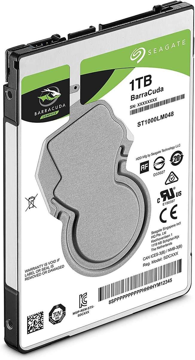 Seagate Barracuda Mobile 1TB  2.5` Laptop Hard Drive