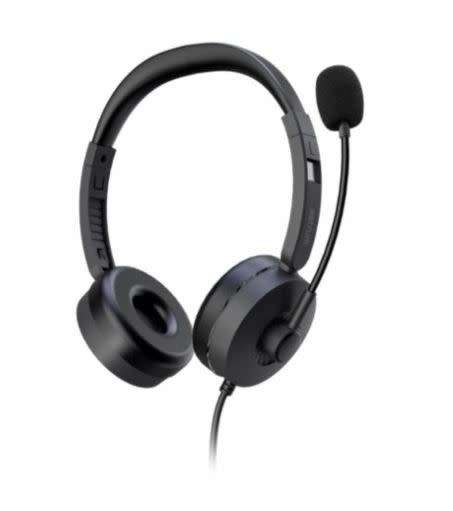 Astrum Dual Sided Headset USB with Flexible Mic - HU660