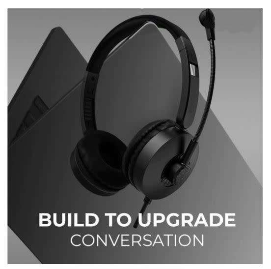 Astrum Dual Sided Headset USB with Flexible Mic - HU660