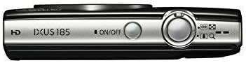 Canon IXUS 185 Digital Camera (20MP | 720p HD, 8x Optical Zoom) Black