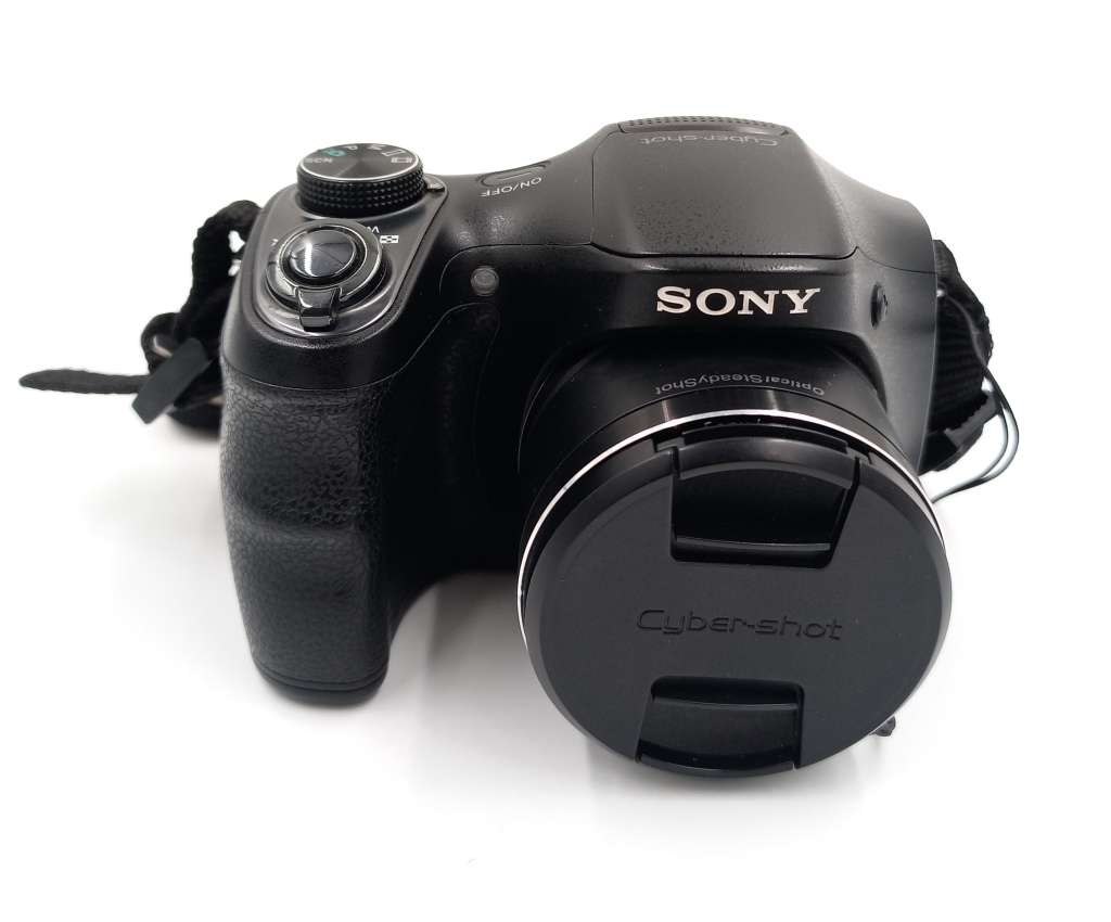 Sony Cyber-Shot DSC-H100 16.1MP Digital Camera (Black) with 21x Optical Zoom