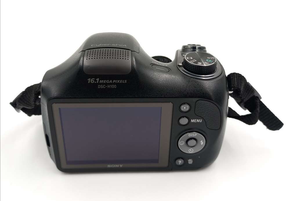 Sony Cyber-Shot DSC-H100 16.1MP Digital Camera (Black) with 21x Optical Zoom