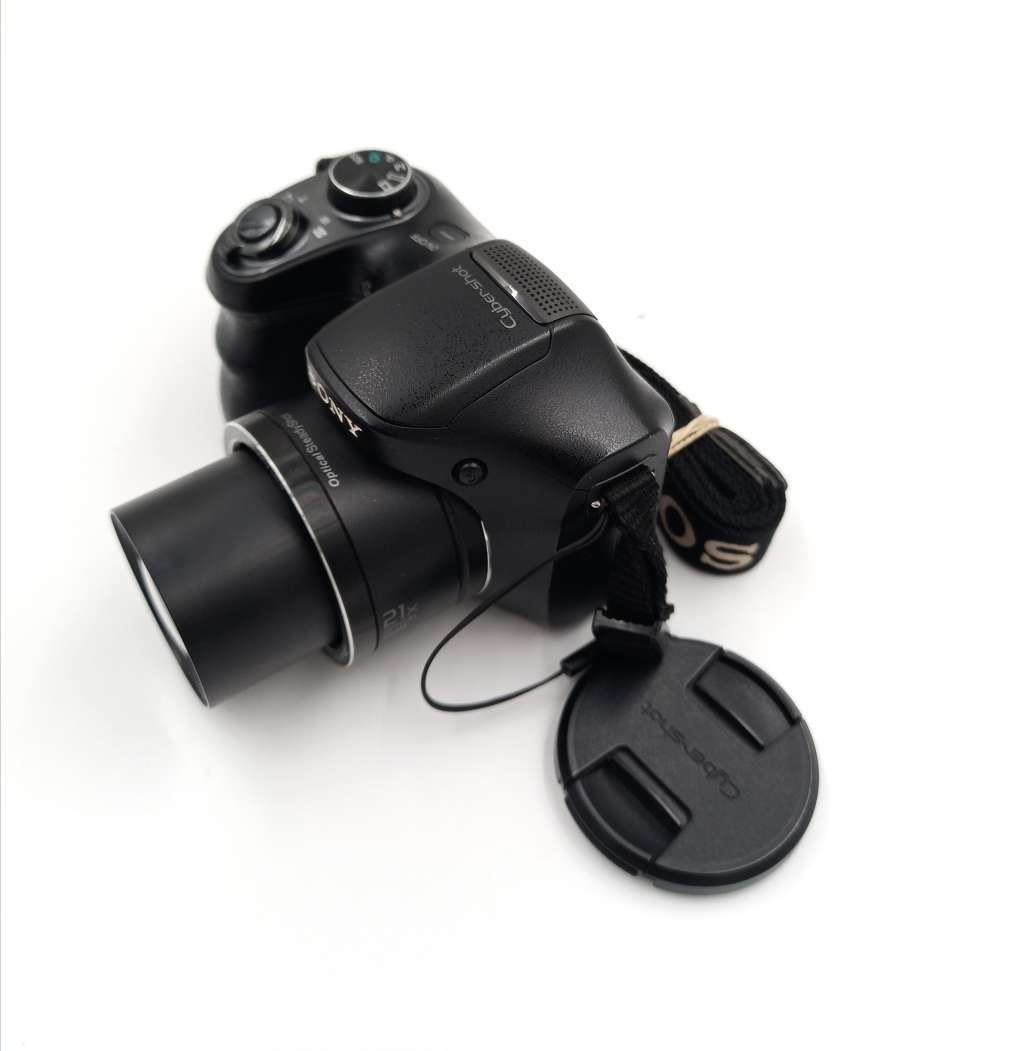 Sony Cyber-Shot DSC-H100 16.1MP Digital Camera (Black) with 21x Optical Zoom