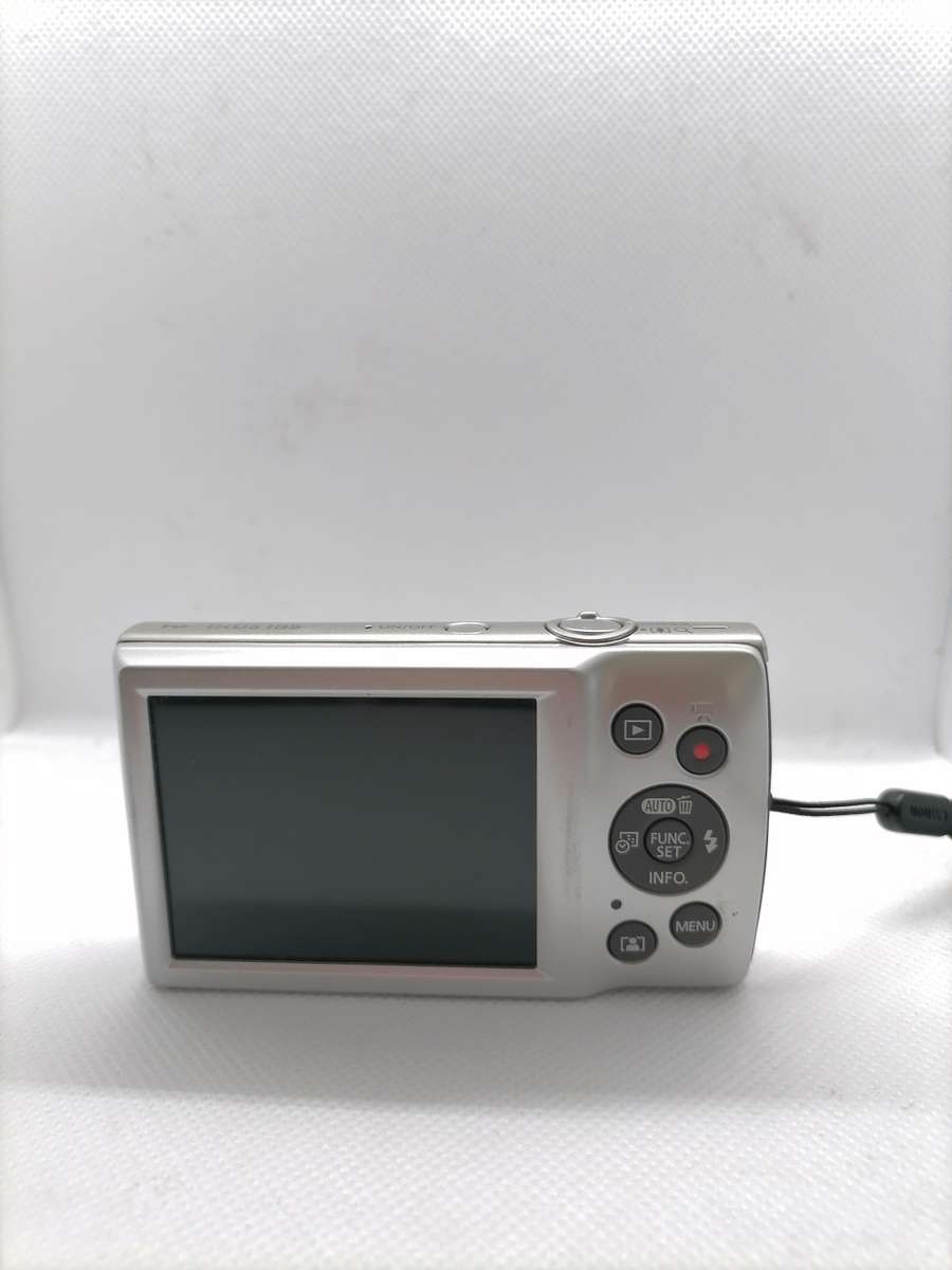 Canon IXUS 185 Digital Camera (20MP, 720p HD & 8x Optical Zoom) Silver