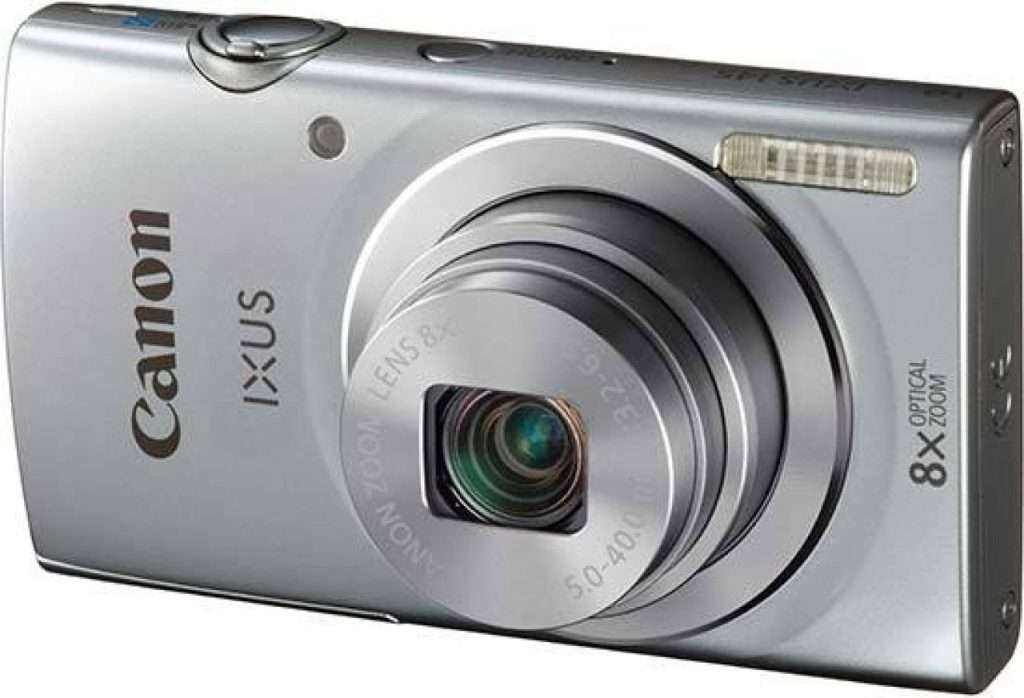 Canon IXUS 145 Digital Camera (16.0MP, 720p HD & 8x Optical Zoom) Silver