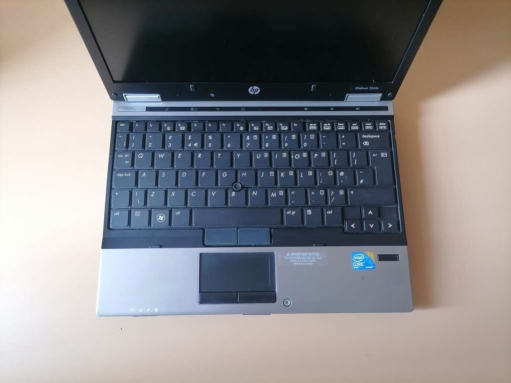 HP ElitBook 2540p (Intel Core i7, 160GB HDD & 4GB RAM) 12.1 Inch Laptop