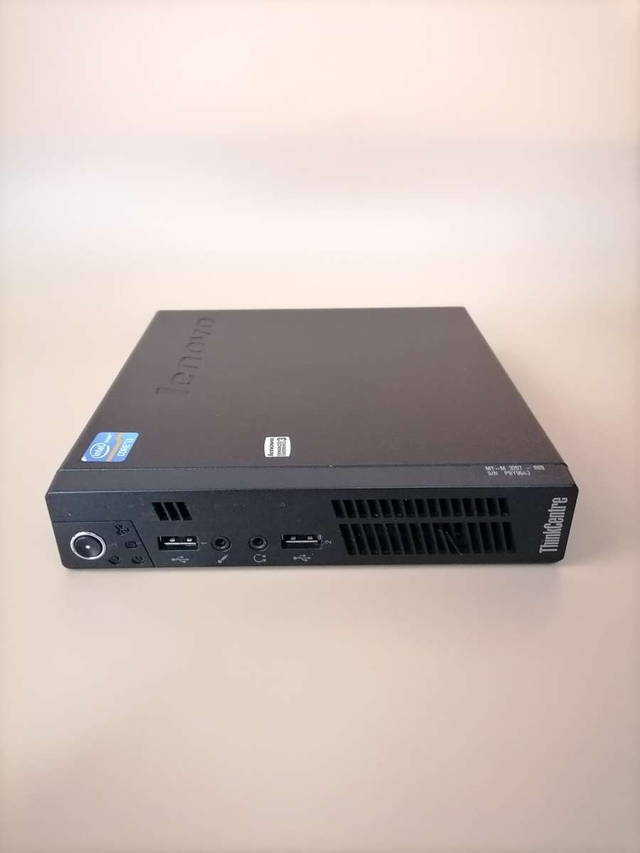 Lenovo ThinkCentre M72e Tiny PC (Intel i3, 8GB & 120GB SSD) 3rd Gen