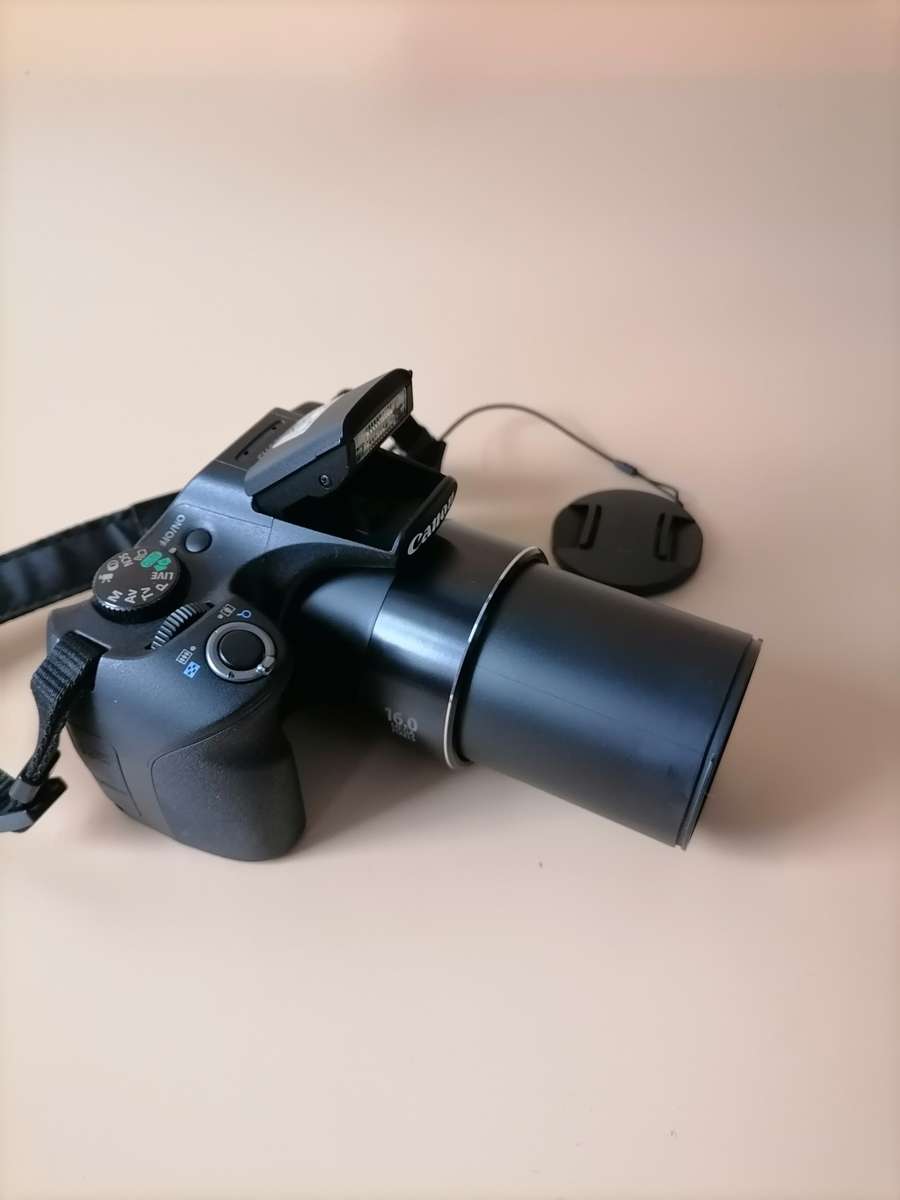 Canon PowerShot SX530 HS Digital Camera (16MP, 1080p FHD & 50x Ultra Zoom) Black