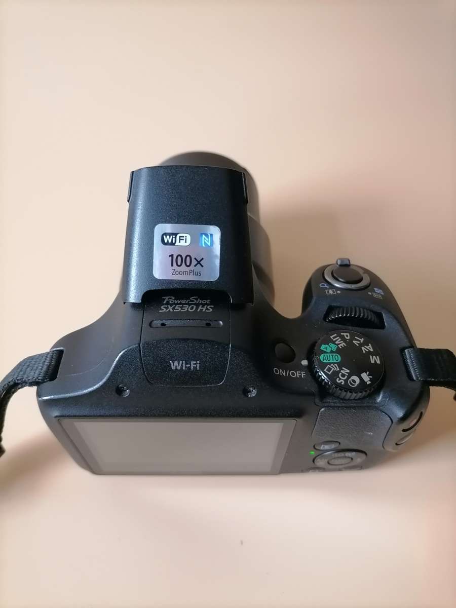 Canon PowerShot SX530 HS Digital Camera (16MP, 1080p FHD & 50x Ultra Zoom) Black