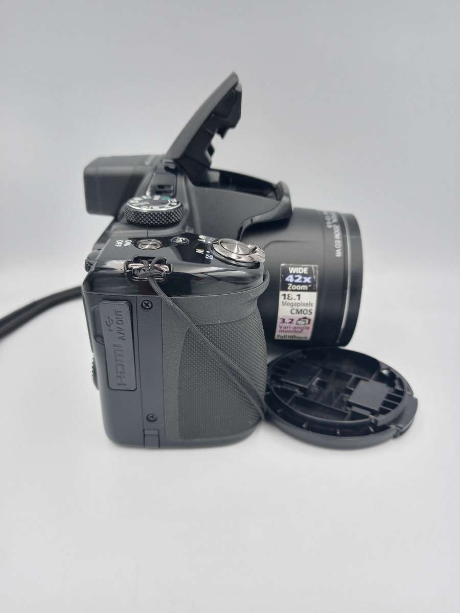 Nikon COOLPIX P520 18.1 MP CMOS Digital Camera with 42x Zoom Lens and Full HD 1080p Video (Black)