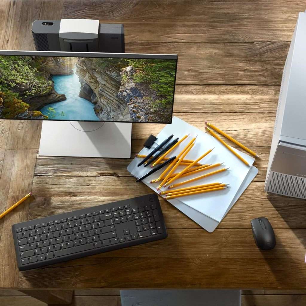 Dell KM3322W Wireless Keyboard and Mouse Black