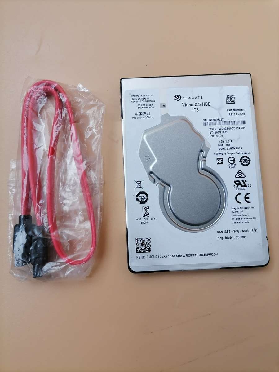 Seagate Video 2.5 1TB - HDD Laptop Internal Hard Drive