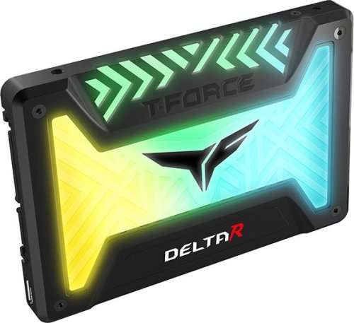 T-FORCE DELTA R RGB 500GB SSD - WITH LIGHTS